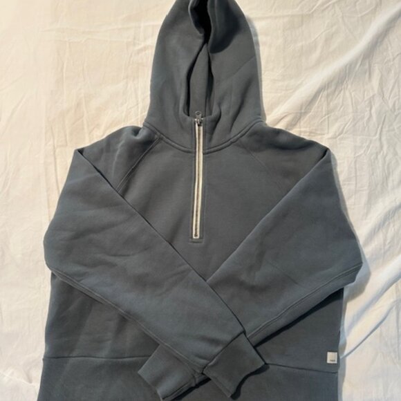 Vuori Restore Half Zip Hoodie, Size Large - Picture 1 of 3
